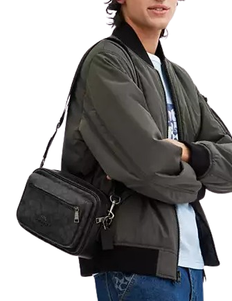 Coach Elias Crossbody In Signature Canvas - Image 2
