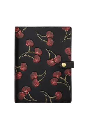 Coach Notebook With Cherry Print