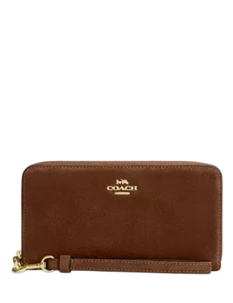 Coach Long Zip Around Wallet