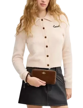 Coach Long Zip Around Wallet - Image 2