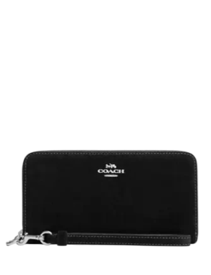 Coach Long Zip Around Wallet