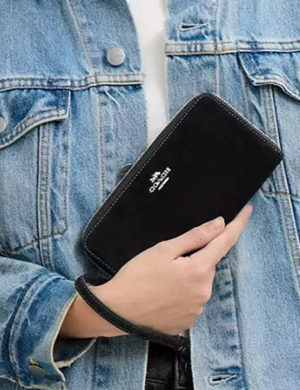 Coach Long Zip Around Wallet - Image 2