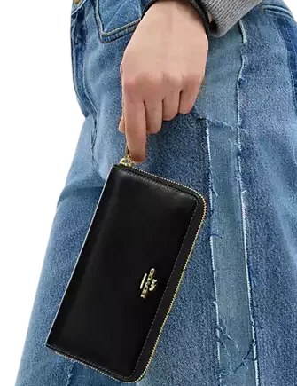 Coach Long Zip Around Wallet - Image 2