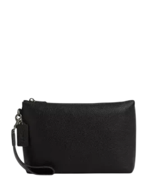 Coach Pebble Leather Pouch