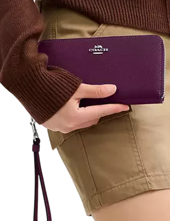 Coach Long Zip Around Wallet - Image 2