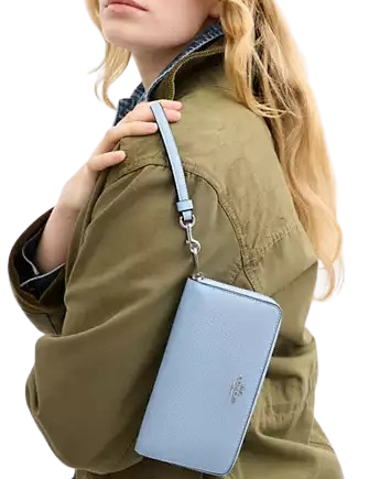 Coach Long Zip Around Wallet - Image 3
