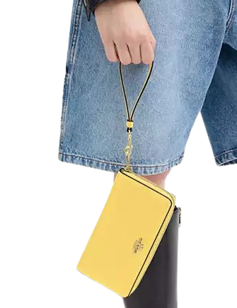 Coach Long Zip Around Wallet - Image 2