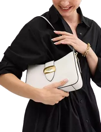 Coach Eliza Shoulder Bag With Zipper Closure - Image 2