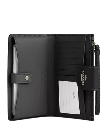 Coach Phone Wallet In Signature Canvas - Image 3
