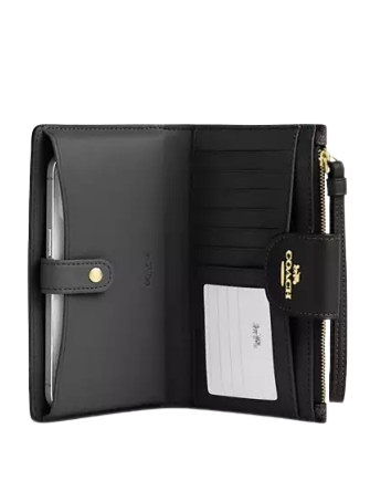 Coach Phone Wallet In Signature Canvas - Image 3
