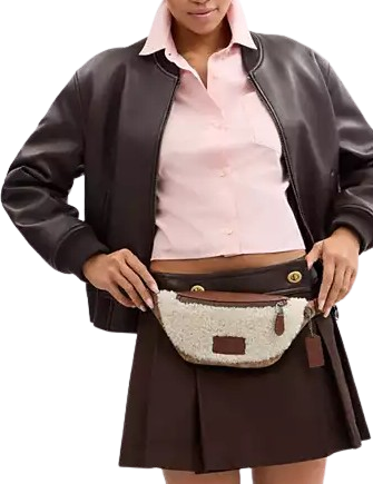 Coach Warren Mini Belt Bag In Signature Canvas - Image 4