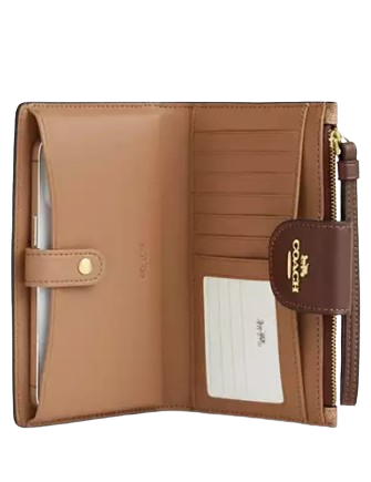 Coach Phone Wallet In Signature Canvas - Image 3