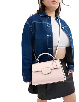 Coach Eliza Top Handle With Leather Covered Closure - Image 4