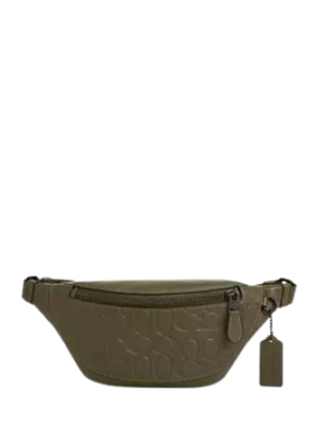 Coach Warren Mini Belt Bag In Signature Leather