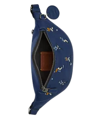 Coach Warren Mini Belt Bag With Baseball Print - Image 2