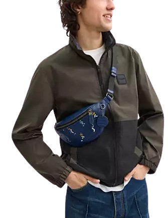Coach Warren Mini Belt Bag With Baseball Print - Image 4