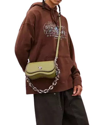 Coach Wavy Dinky Bag In Coachtopia Leather - Image 2