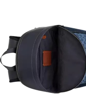 Coach West Backpack In Blocked Signature Canvas - Image 2
