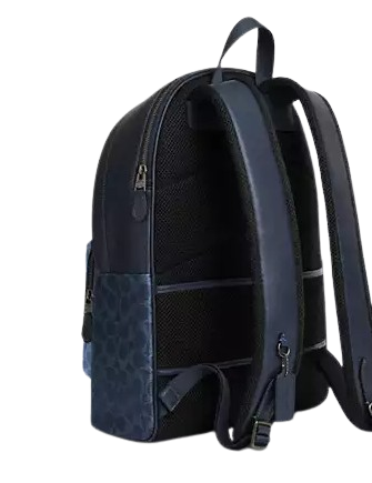 Coach West Backpack In Blocked Signature Canvas - Image 3