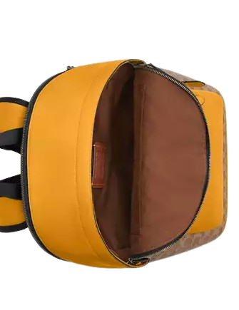 Coach West Backpack In Colorblock Signature Canvas - Image 2