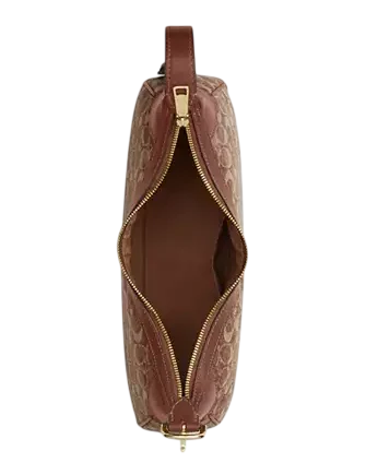 Coach Ella Small Shoulder Bag In Signature Chenille - Image 3