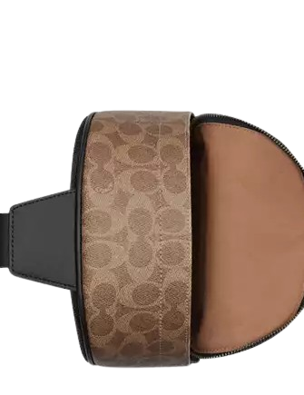 Coach West Pack In Blocked Signature Canvas - Image 4