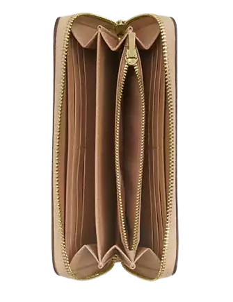 Coach Long Zip Around Wallet In Signature Leather - Image 4