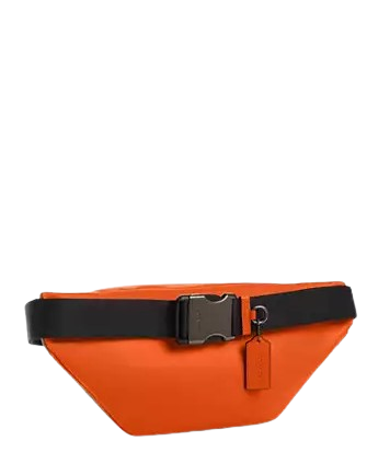 Coach Racer Belt Bag In Colorblock Signature Canvas - Image 3