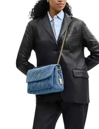 Coach Elodie Crossbody Bag In Regenerative Cotton With Quilting - Image 4