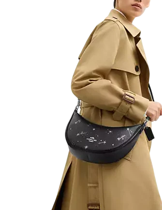 Coach Aria Shoulder Bag With Star Print - Image 4