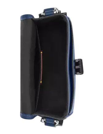Coach Racer Crossbody Bag With Varsity Stripe Webbing - Image 2