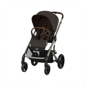 Cybex Balios S Lux Stroller, 2026, Chocolate Brown, Taupe Frame
