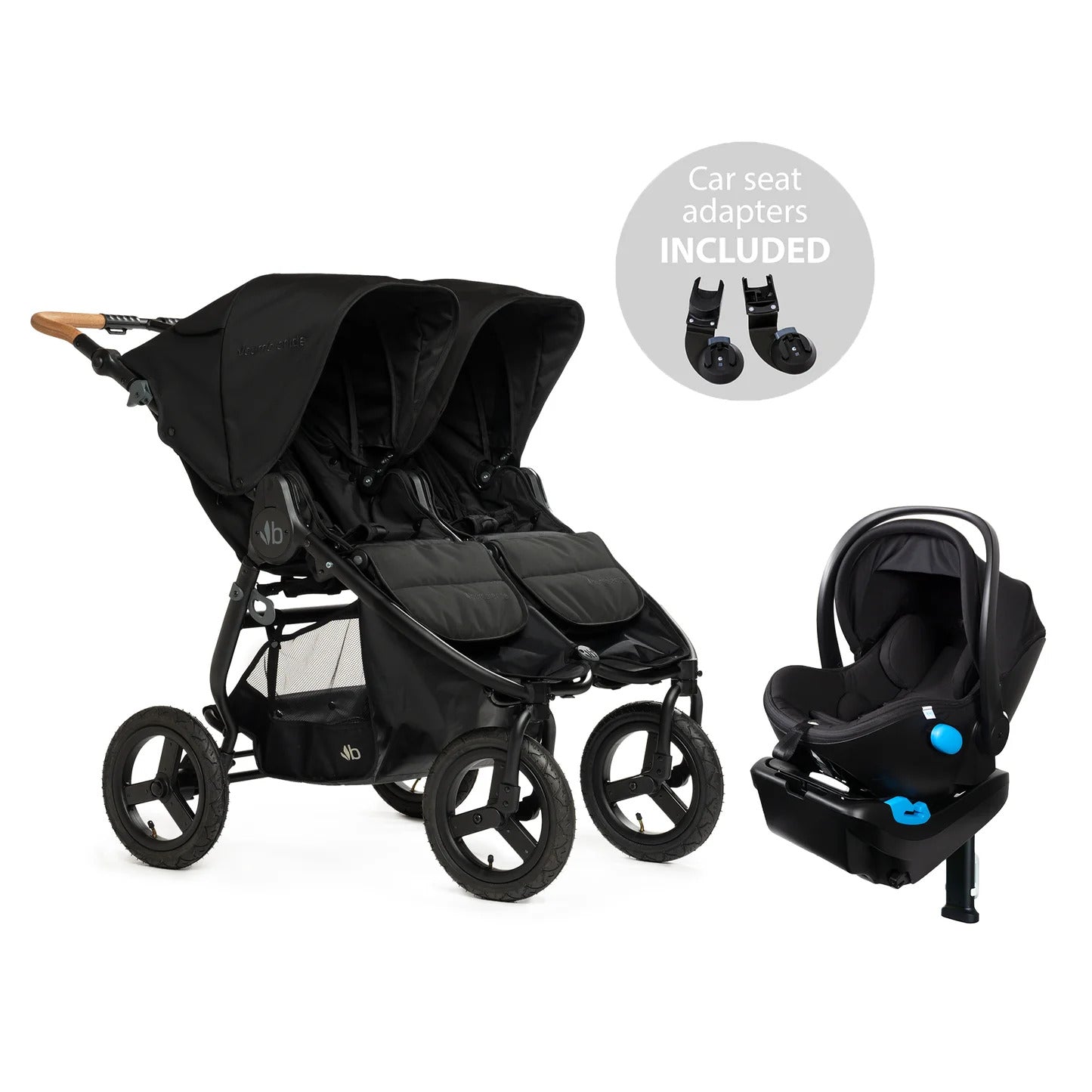 Bumbleride Indie Twin + Clek Liing Travel System - Image 11