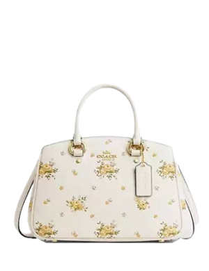 Coach Savannah Small Carryall Bag With Floral Print