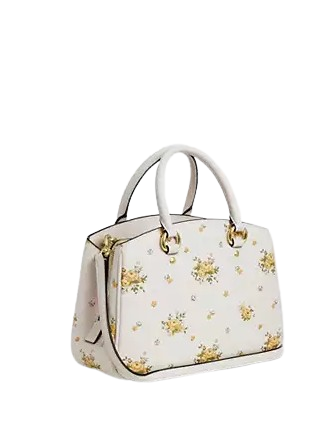 Coach Savannah Small Carryall Bag With Floral Print - Image 3