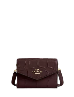Coach Mini Envelope Wallet With Strap