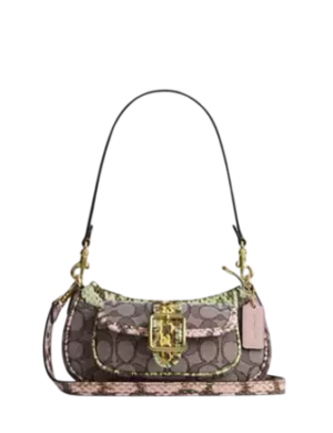 Coach Ashton Mini Shoulder Bag In Signature Jacquard