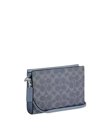 Coach Slim Crossbody Bag In Signature Canvas - Image 3