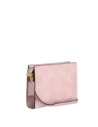 Coach Slim Crossbody Bag In Signature Canvas - Image 3