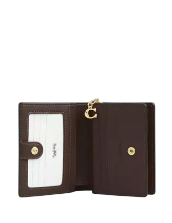 Coach Snap Wallet In Ombre Signature Canvas - Image 2