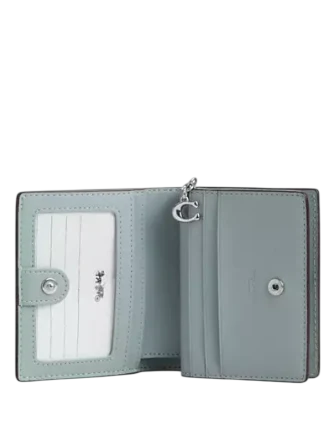 Coach Snap Wallet In Pretty Signature Canvas - Image 2