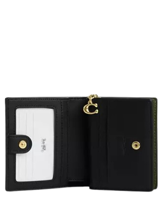 Coach Snap Wallet In Signature Camo Print - Image 2