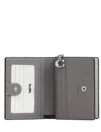 Coach Snap Wallet In Signature Canvas - Image 3