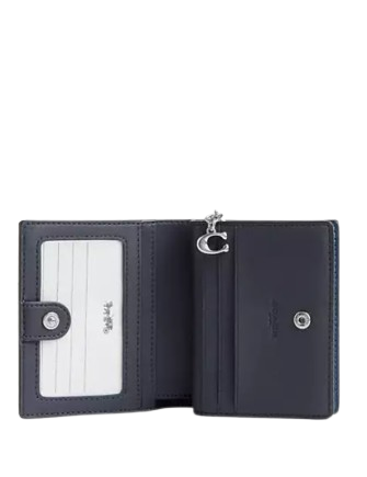 Coach Snap Wallet In Signature Canvas - Image 2