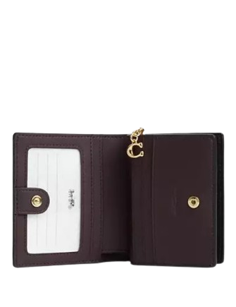 Coach Snap Wallet In Signature Canvas - Image 2