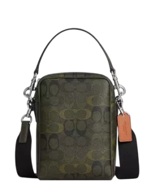 Coach Tristan Crossbody Bag 14 In Signature Camo Print