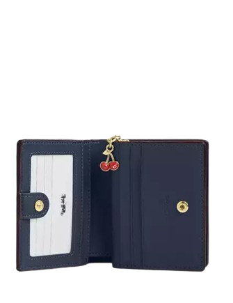 Coach Snap Wallet In Signature Denim - Image 2