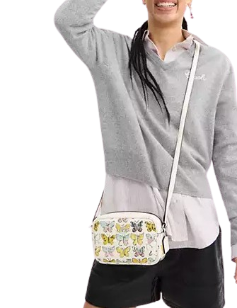 Coach Mini Jamie Camera Bag With Butterfly Print - Image 2