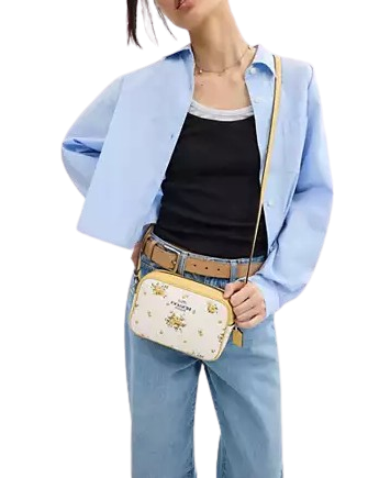 Coach Mini Jamie Camera Bag With Floral Print - Image 2