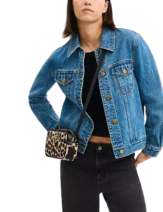 Coach Mini Jamie Camera Bag With Leopard Print - Image 2